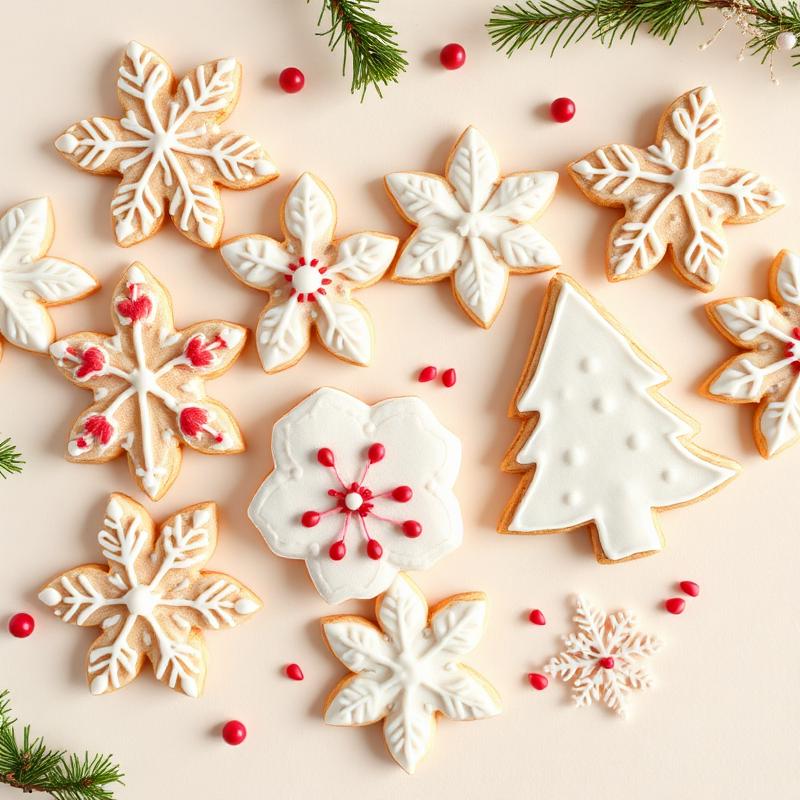 Holidays sugar cookies